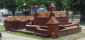 A Lego model of Malbork Castle